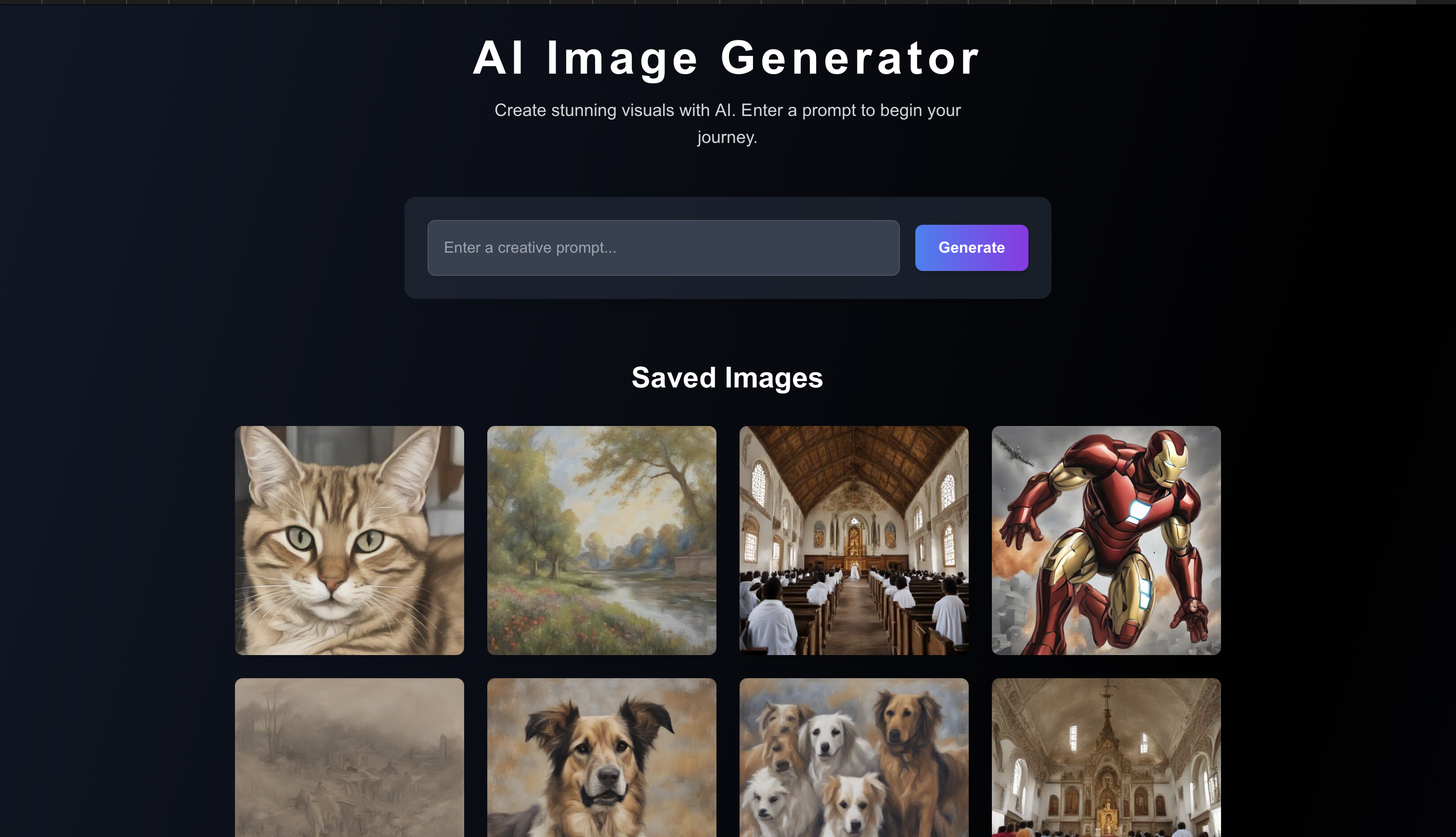Pentagram – AI Image Generation & Sharing Platform
